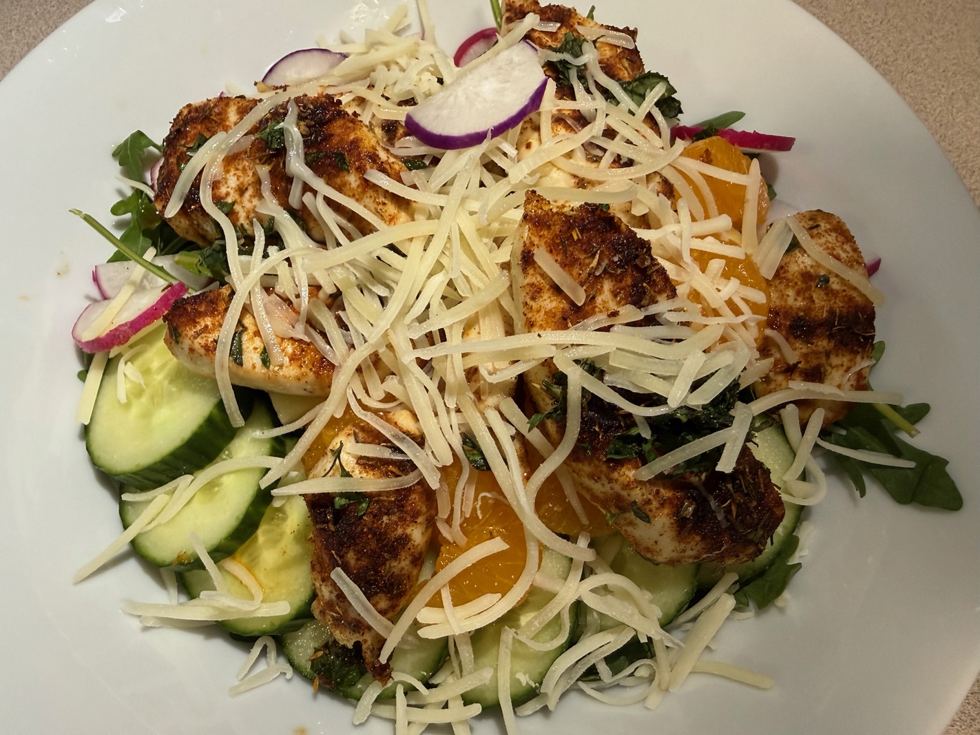 Caribbean Chicken with veggies