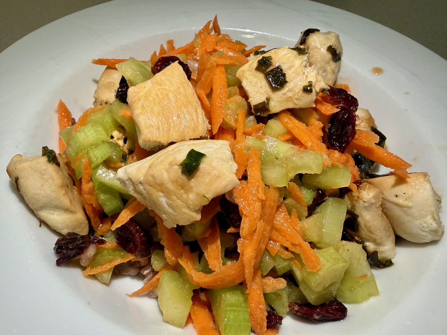 Chicken and Wild Rice Salad with Almonds