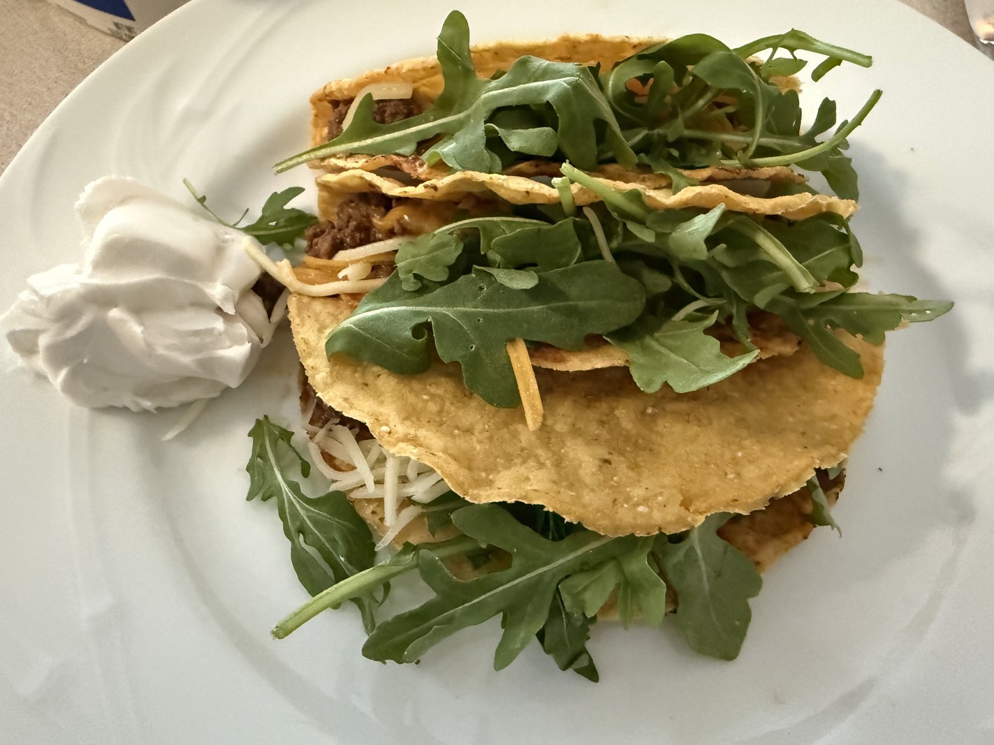 Hardshell corn tacos