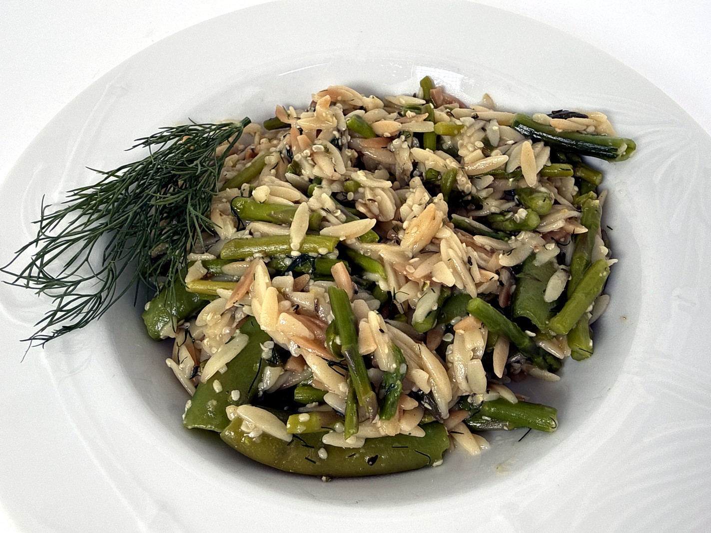 Orzo with Veggies
