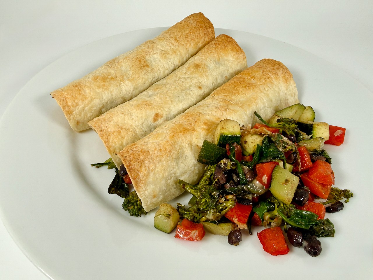 Veggie Bean Flautas