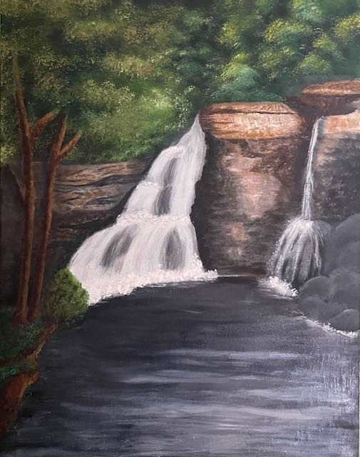 Black Waterfalls